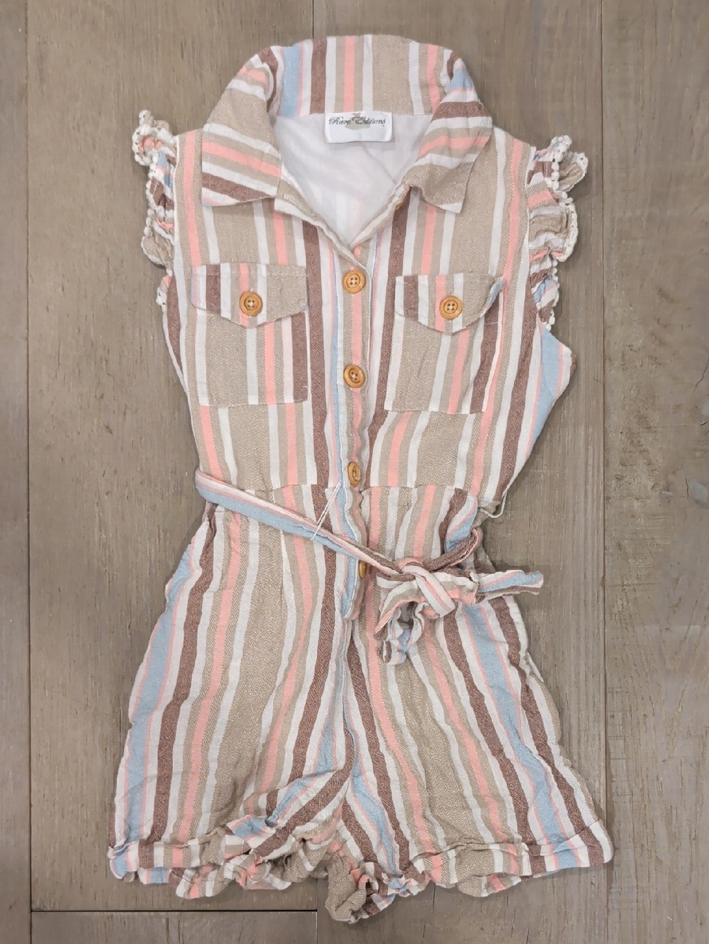 Rare Editions Pastel Romper Size 00